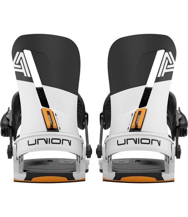 UNION ATLAS SNOWBOARD BINDINGS WHITE/ORANGE 2026