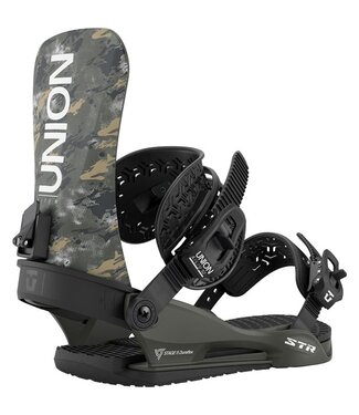 UNION BINDING COMPANY UNION STR SNOWBOARD BINDINGS CAMO 2026