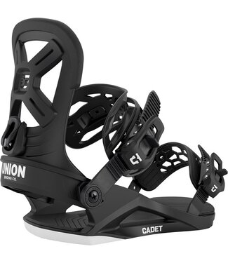 UNION BINDING COMPANY UNION YOUTH CADET SNOWBOARD BINDINGS BLACK 2026