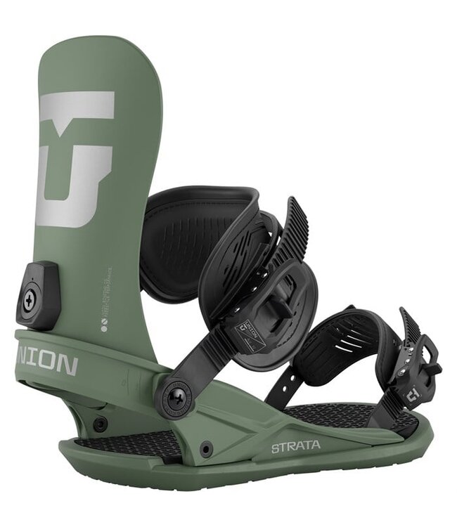 UNION STRATA SNOWBOARD BINDINGS OLIVE GREEN 2026