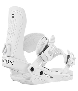 UNION BINDING COMPANY UNION WOMENS TRILOGY SNOWBOARD BINDINGS WHITE 2026