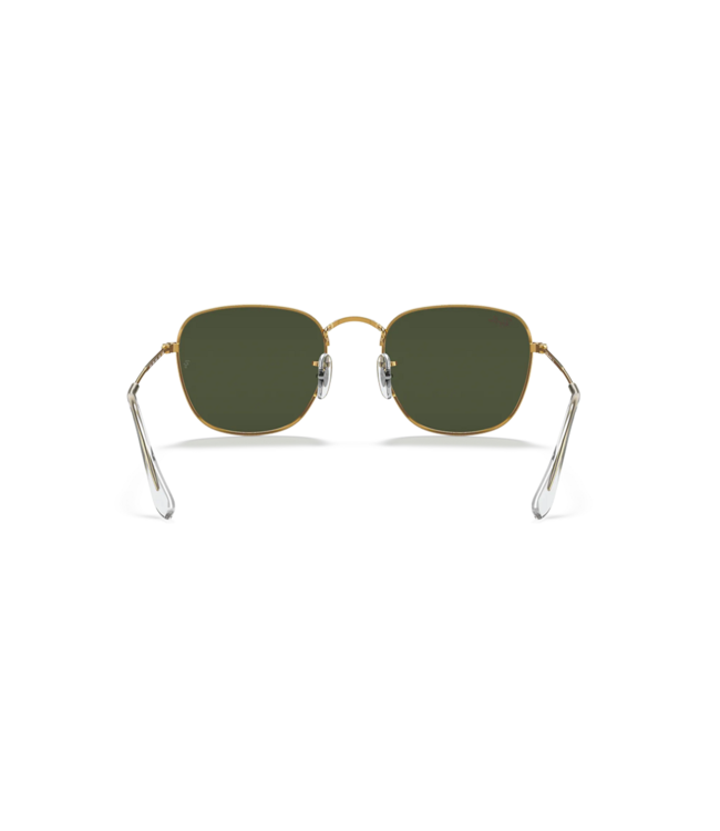 RAY-BAN HEXAGONAL SUNGLASSES GOLD w/ GREEN POLAR