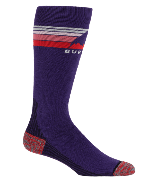 BURTON WOMENS EMBLEM MIDWEIGHT SOCKS PRISM VIOLET 2026