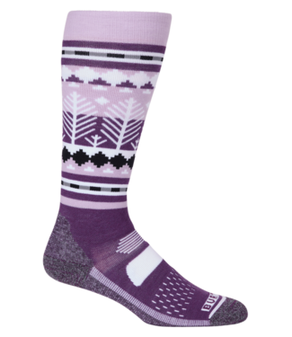 BURTON BURTON WOMENS PERFORMANCE MIDWEIGHT SOCKS SNOWY PINES 2026