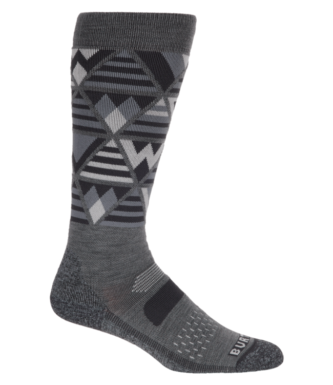 BURTON WOMENS PERFORMANCE MIDWEIGHT SOCKS GRAY HEATHER 2026