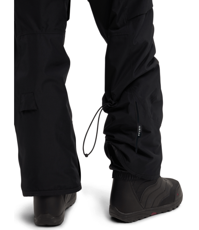 BURTON WOMENS RESERVE 2L INSULATED PANTS SHORT TRUE BLACK 2026