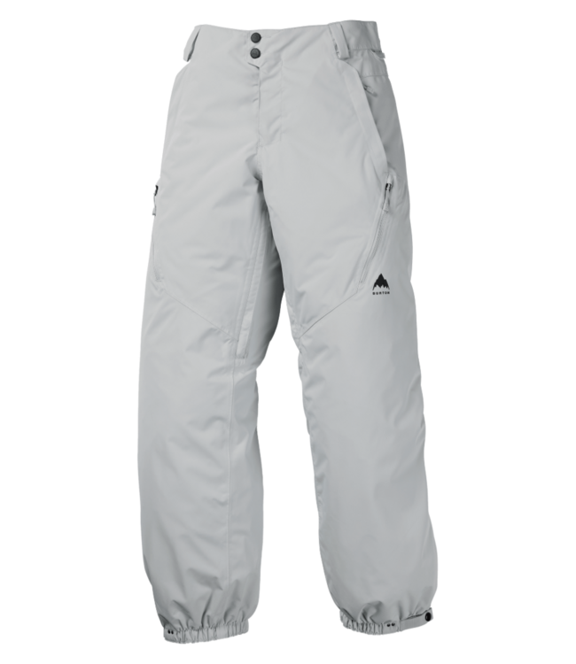 BURTON WOMENS RESERVE 2L RELAXED PANTS GREY CLOUD 2026