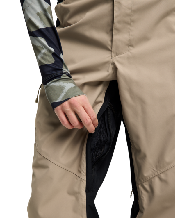 BURTON WOMENS RESERVE 2L RELAXED PANTS SUMMIT TAUPE/TRUE BLACK 2026