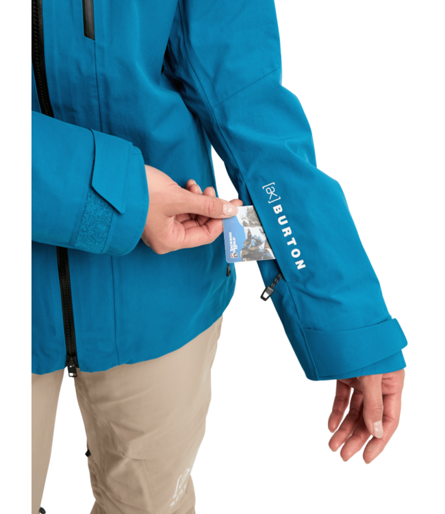 BURTON WOMENS [AK] UPSHIFT GORE-TEX 2L JACKET BLUE TEAL 2026