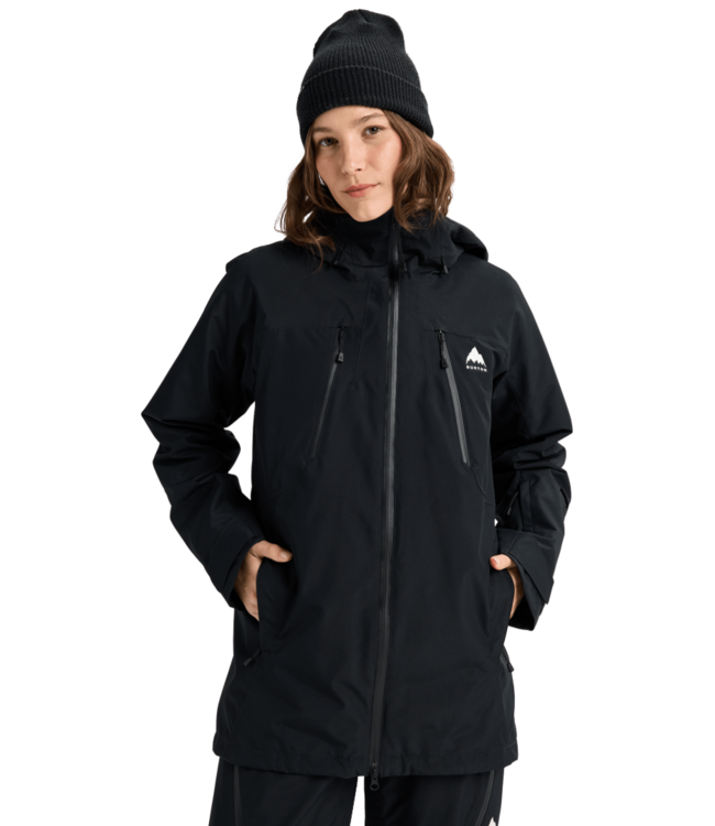 BURTON WOMENS RESERVE 2L 3-IN-1 JACKET TRUE BLACK 2026