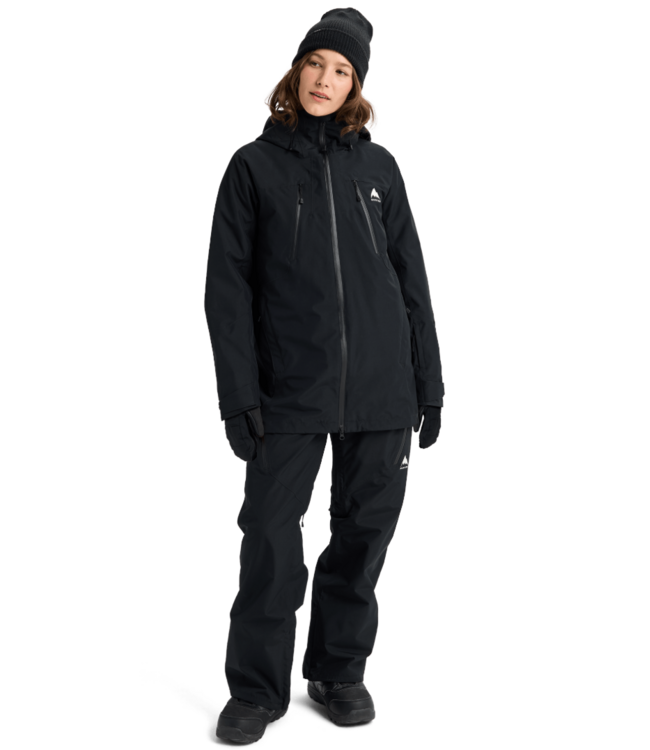 BURTON WOMENS RESERVE 2L 3-IN-1 JACKET TRUE BLACK 2026