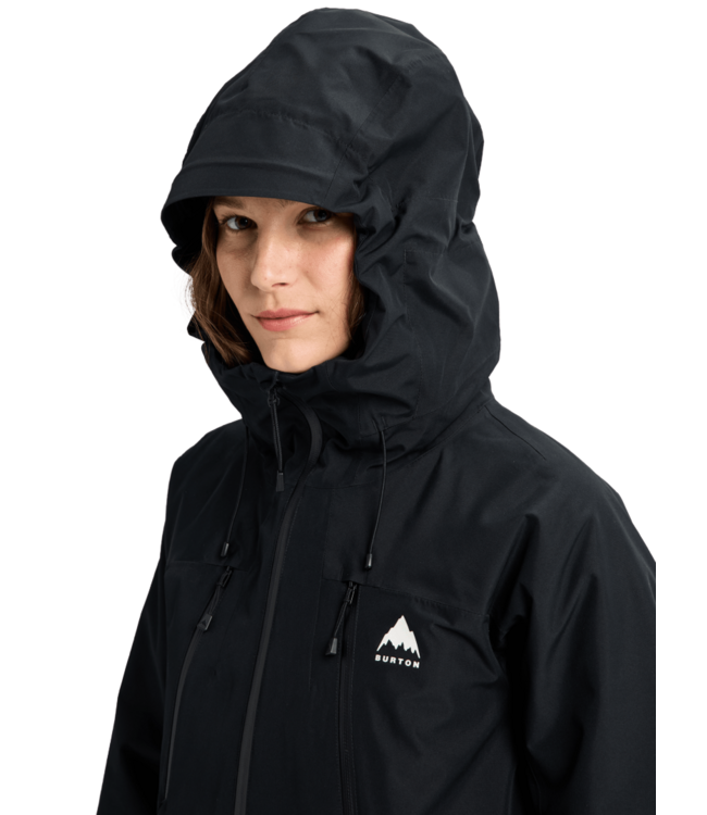 BURTON WOMENS RESERVE 2L 3-IN-1 JACKET TRUE BLACK 2026