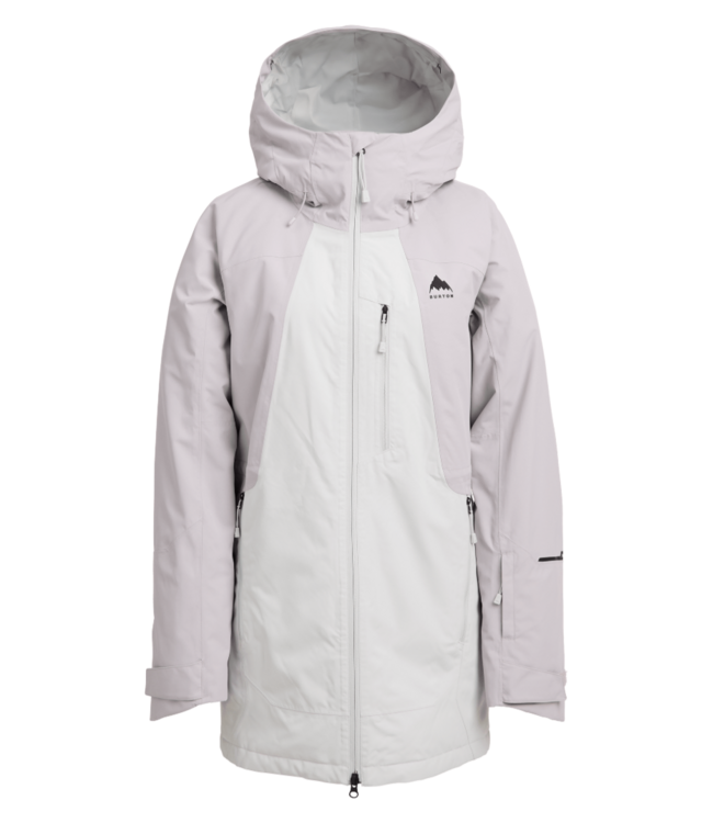 BURTON WOMENS RESERVE 2L INSULATED JACKET WASHED LAVENDER/GRAY CLOUD 2026