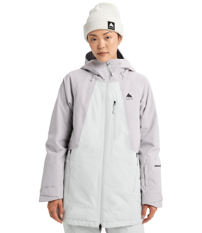 BURTON WOMENS RESERVE 2L INSULATED JACKET WASHED LAVENDER/GRAY CLOUD 2026