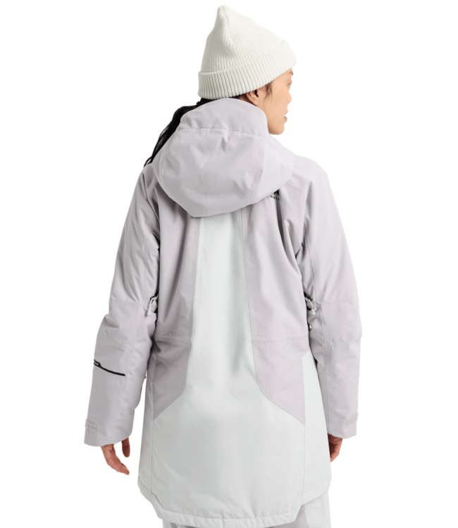 BURTON WOMENS RESERVE 2L INSULATED JACKET WASHED LAVENDER/GRAY CLOUD 2026