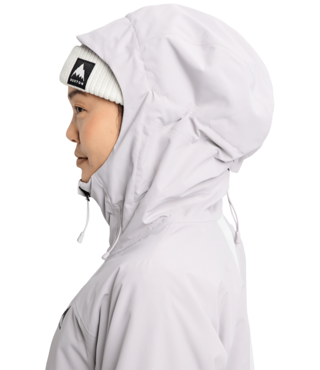 BURTON WOMENS RESERVE 2L INSULATED JACKET WASHED LAVENDER/GRAY CLOUD 2026