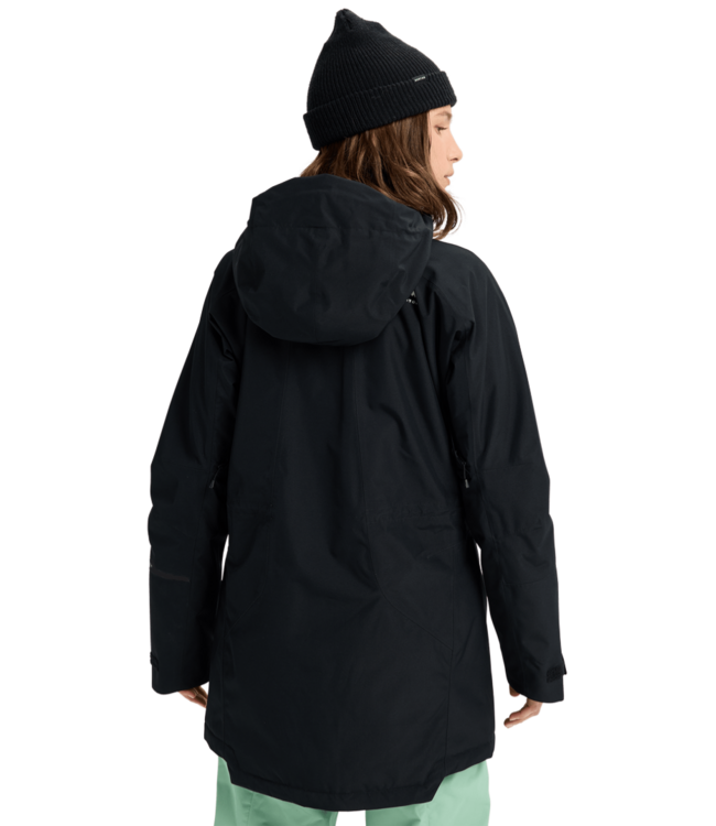 BURTON WOMENS RESERVE 2L INSULATED JACKET TRUE BLACK 2026