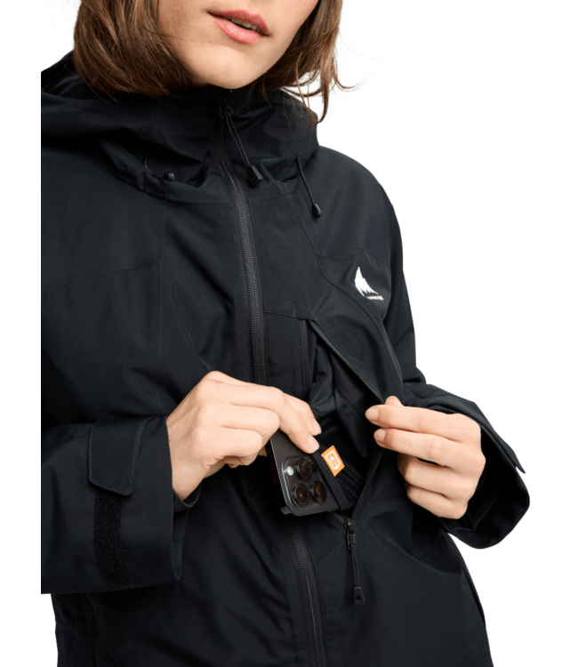 BURTON WOMENS RESERVE 2L INSULATED JACKET TRUE BLACK 2026