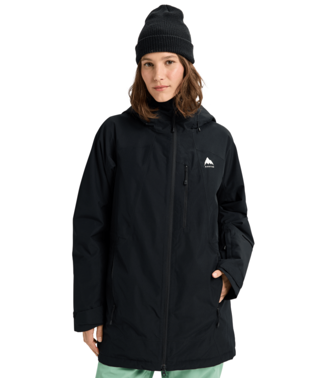 BURTON WOMENS RESERVE 2L INSULATED JACKET TRUE BLACK 2026