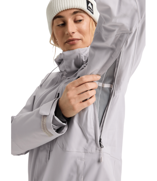 BURTON WOMENS RESERVE 2L INSULATED STRETCH JACKET WASHED LAVENDER 2026