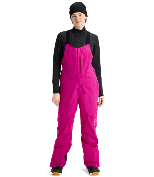 BURTON WOMENS [AK] KIMMY GORE-TEX 2L BIB PANTS VERYBERRY 2026