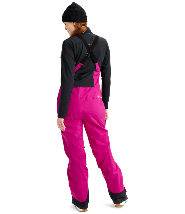 BURTON WOMENS [AK] KIMMY GORE-TEX 2L BIB PANTS VERYBERRY 2026