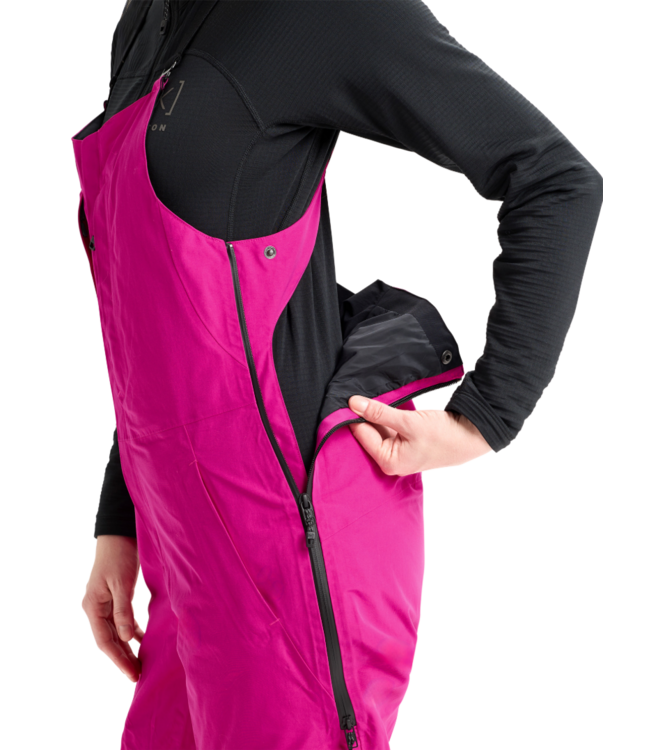 BURTON WOMENS [AK] KIMMY GORE-TEX 2L BIB PANTS VERYBERRY 2026
