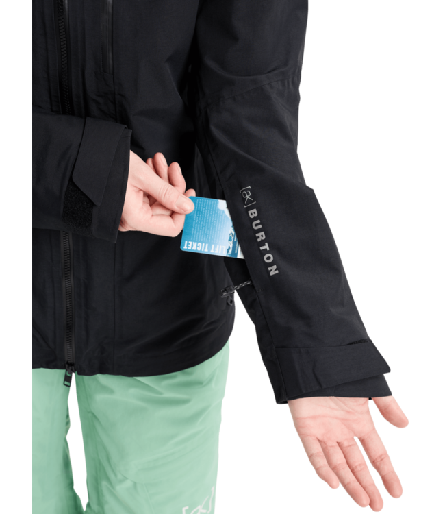 BURTON WOMENS [AK] UPSHIFT GORE-TEX 2L JACKET TRUE BLACK 2026