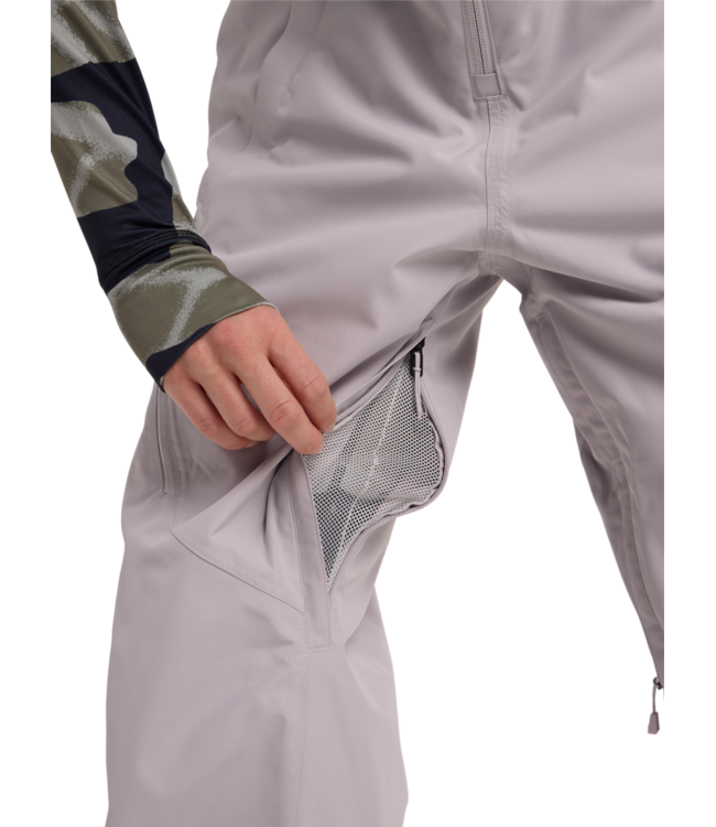 BURTON WOMENS RESERVE 2L BIB PANTS WASH LAVENDER