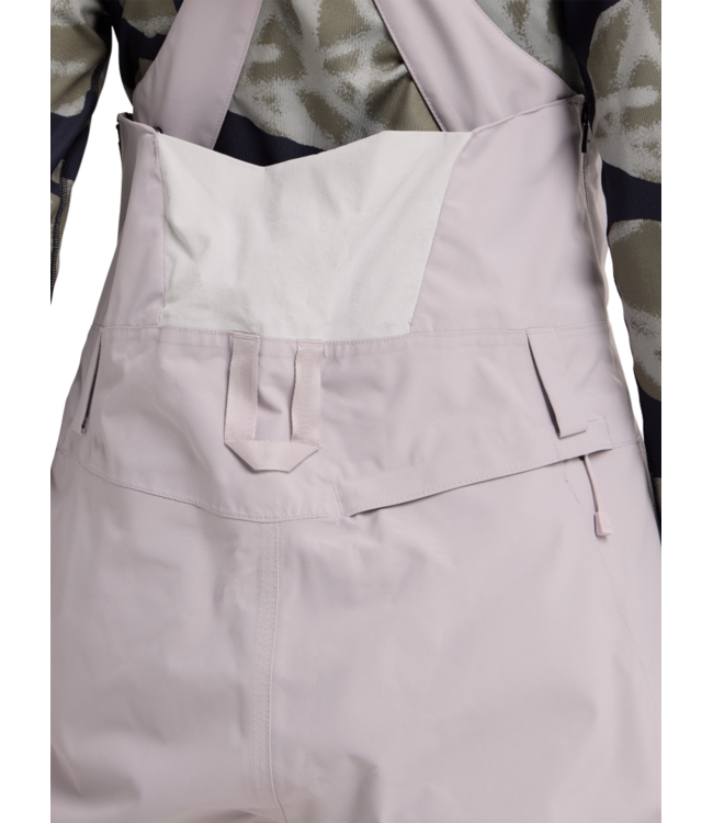BURTON WOMENS RESERVE 2L BIB PANTS WASH LAVENDER