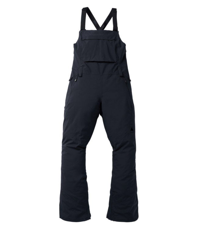 BURTON WOMENS RESERVE 2L STRETCH BIBS TALL TRUE BLACK 2026