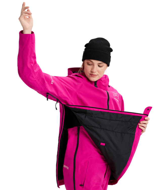 BURTON WOMENS [AK] KIMMY GORE-TEX 2L ANORAK VERY BERRY 2026