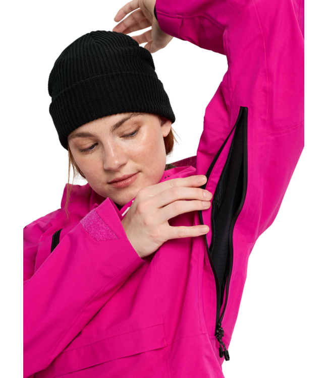 BURTON WOMENS [AK] KIMMY GORE-TEX 2L ANORAK VERY BERRY 2026