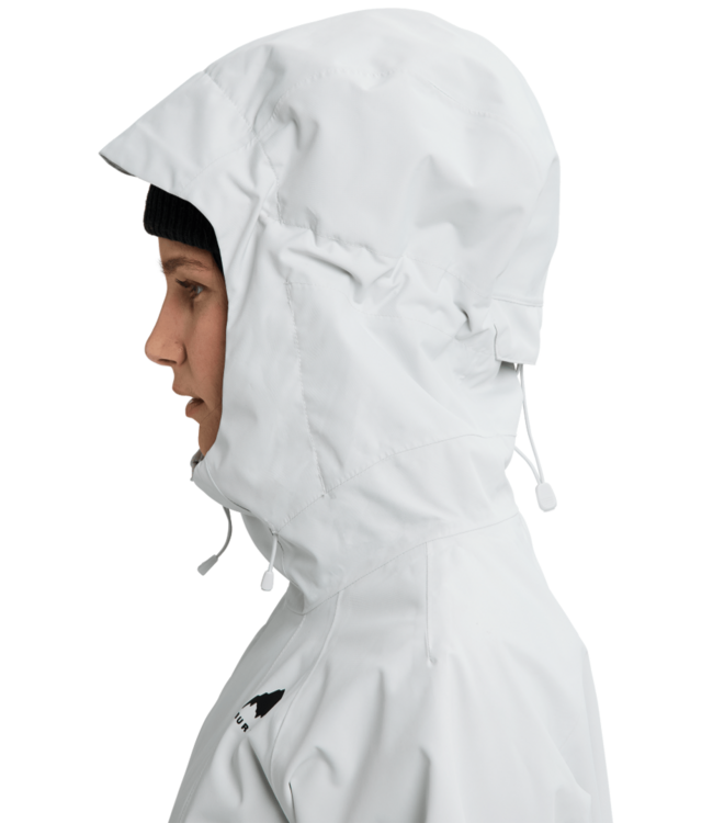 BURTON WOMENS RESERVE 2L RELAXED ANORAK GRAY CLOUD 2026