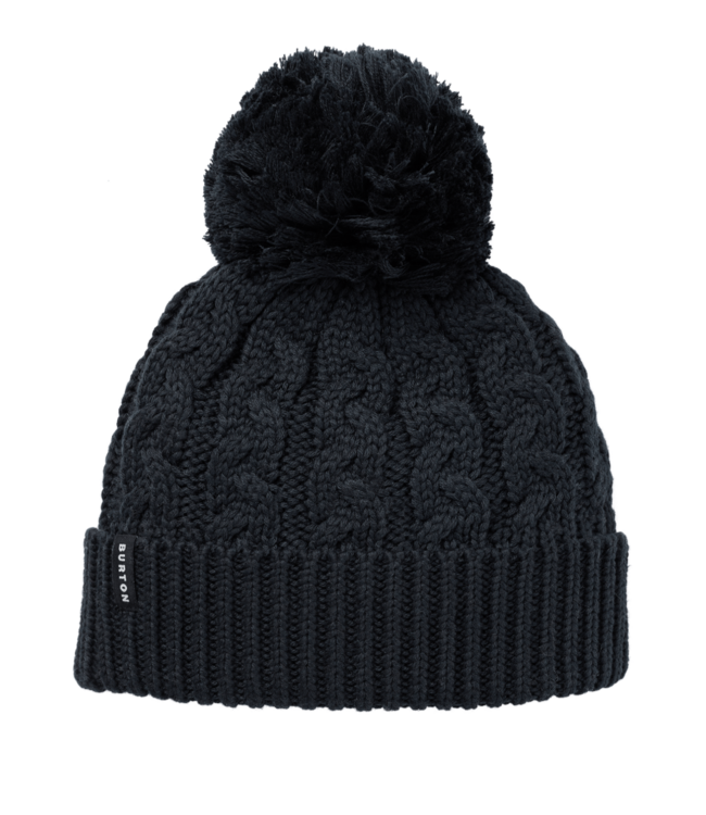 BURTON ZIPPY FLEECE-LINED BEANIE TRUE BLACK 2026