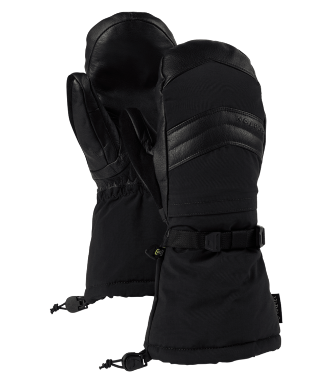 BURTON WOMENS GORE-TEX WARMEST MITTS TRUE BLACK 2026