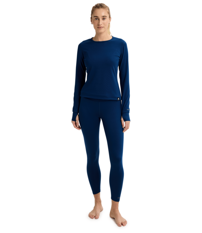 BURTON WOMENS MIDWEIGHT BASE LAYER PANTS NIGHTFALL 2026