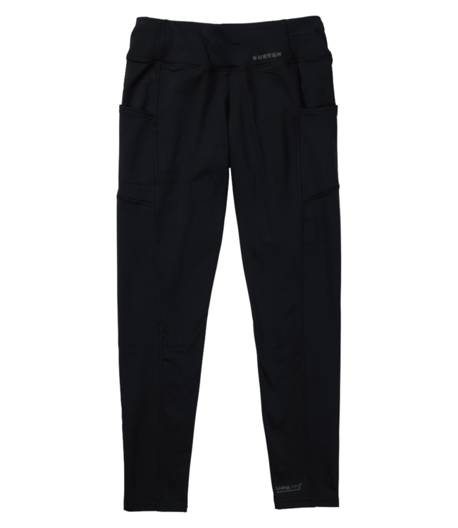 BURTON WOMENS HEAVYWEIGHT X BASE LAYER PANTS TRUE BLACK 2026