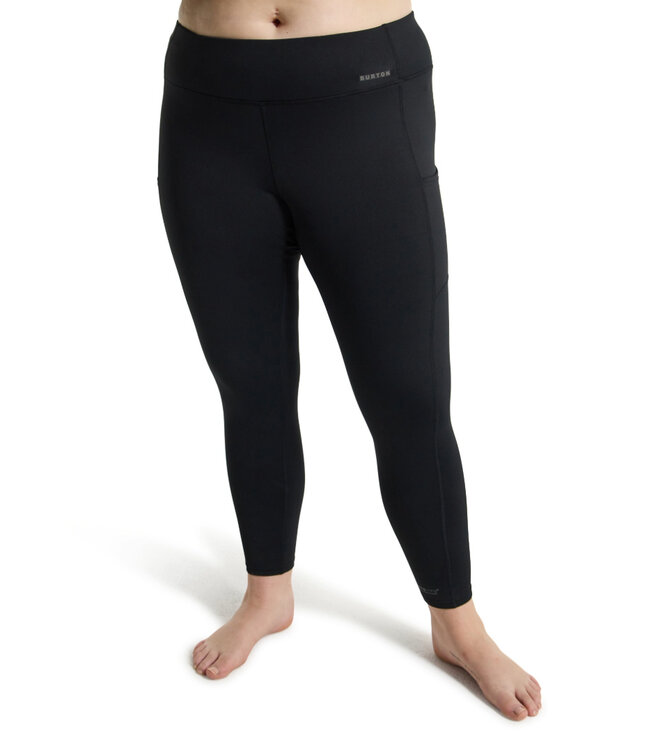 BURTON WOMENS HEAVYWEIGHT X BASE LAYER PANTS TRUE BLACK 2026