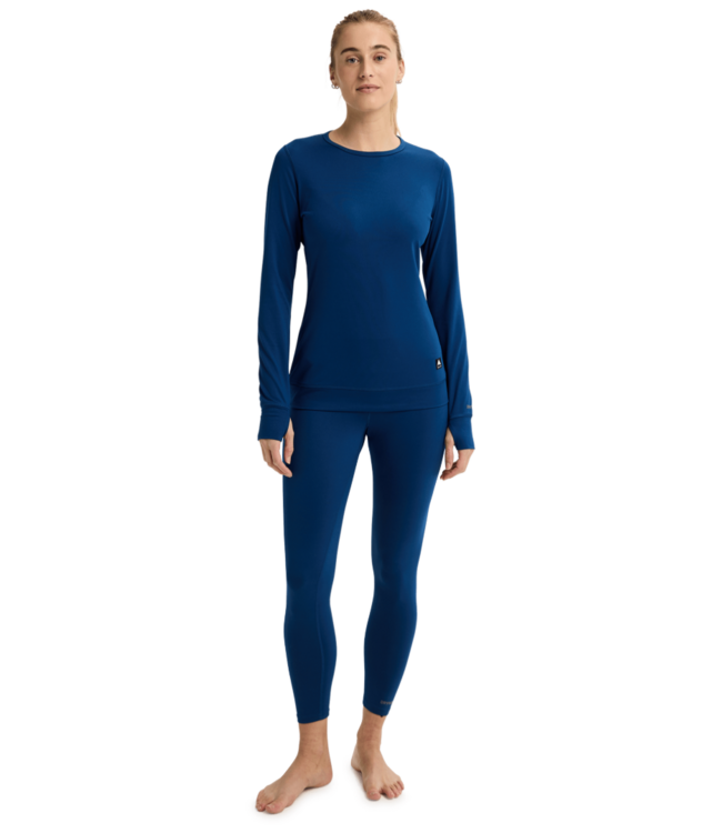 BURTON WOMENS MIDWEIGHT BASE LAYER CREWNECK NIGHTFALL 2026