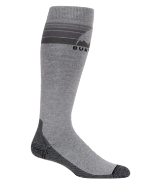 BURTON BURTON MIDWEIGHT EMBLEM SOCKS GRAY HEATHER 2026