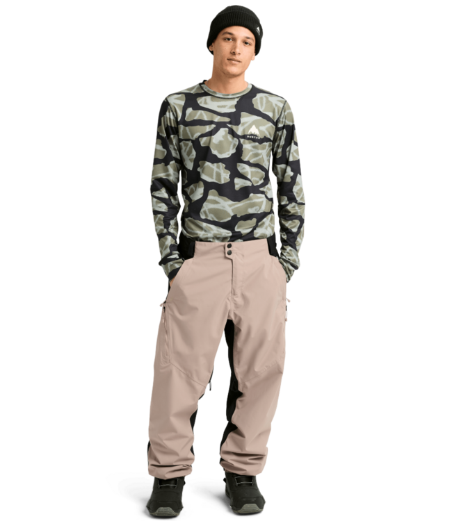 BURTON RESERVE 2L RELAXED PANTS SUMMIT TAUPE/TRUE BLACK 2026