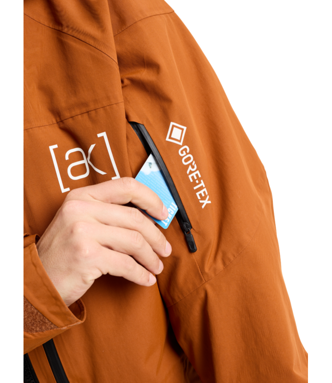 BURTON [AK] SWASH GORE‑TEX 2L JACKET CHESTNUT BROWN 2026
