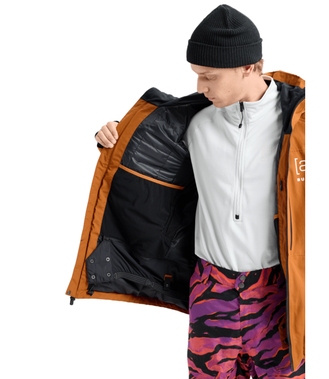 BURTON [AK] SWASH GORE‑TEX 2L JACKET CHESTNUT BROWN 2026
