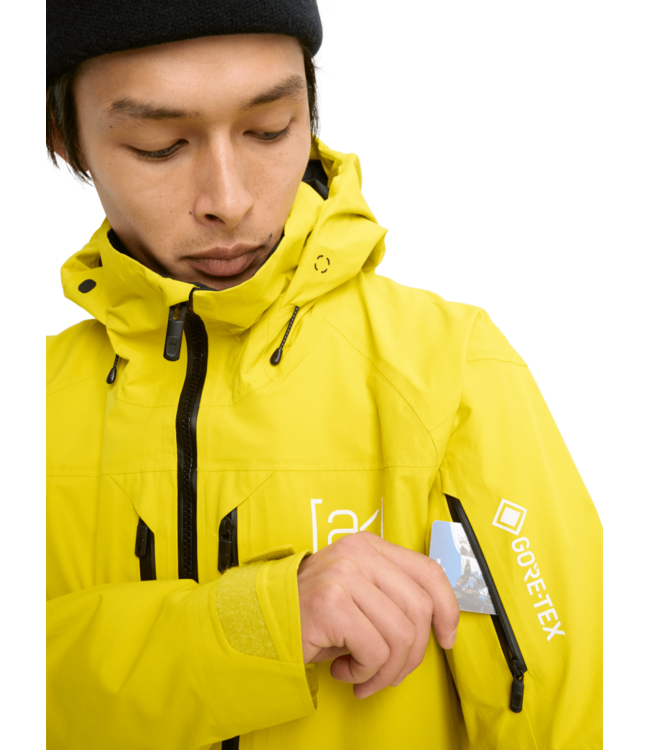 BURTON [AK] SWASH GORE‑TEX 2L JACKET ATOMIC YELLOW 2026