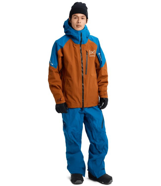 BURTON [AK] CYCLIC GORE‑TEX 2L JACKET CHESTNUT BROWN/BLUE TEAL 2026