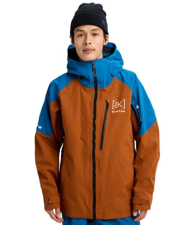 BURTON [AK] CYCLIC GORE‑TEX 2L JACKET CHESTNUT BROWN/BLUE TEAL 2026