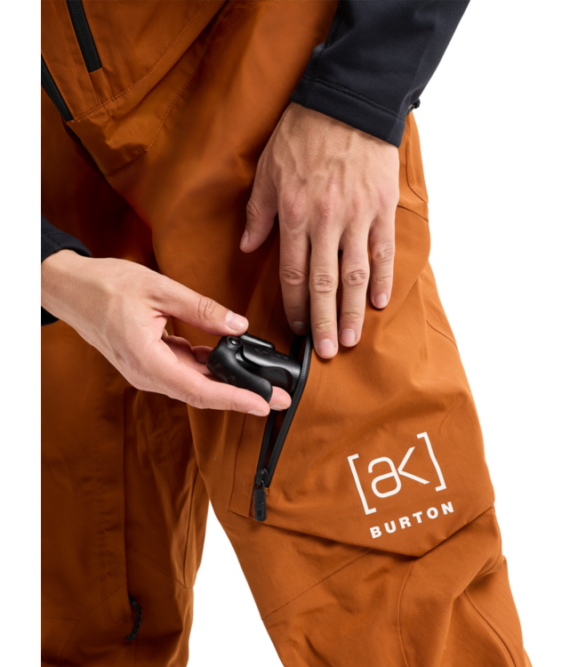 BURTON [AK] CYCLIC GORE-TEX 2L BIB PANTS REGULAR CHESTNUT BROWN 2026
