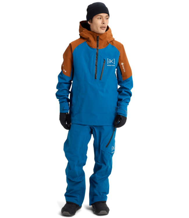 BURTON [AK] VELOCITY GORE-TEX ANORAK BLUE TEAL/CHESTNUT BROWN 2026