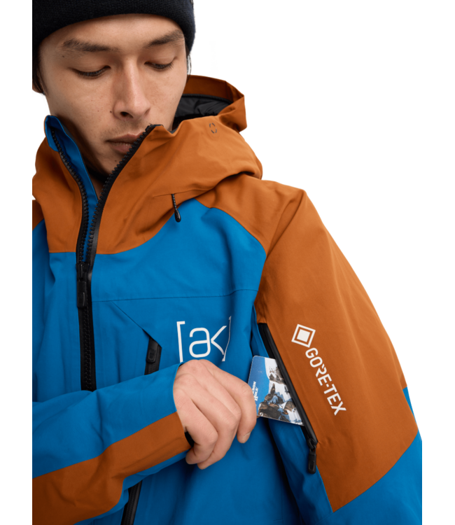 BURTON [AK] VELOCITY GORE-TEX ANORAK BLUE TEAL/CHESTNUT BROWN 2026